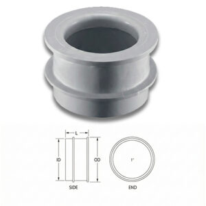 Conector PVC SCH 40 1″ (END BELL) certificación UL